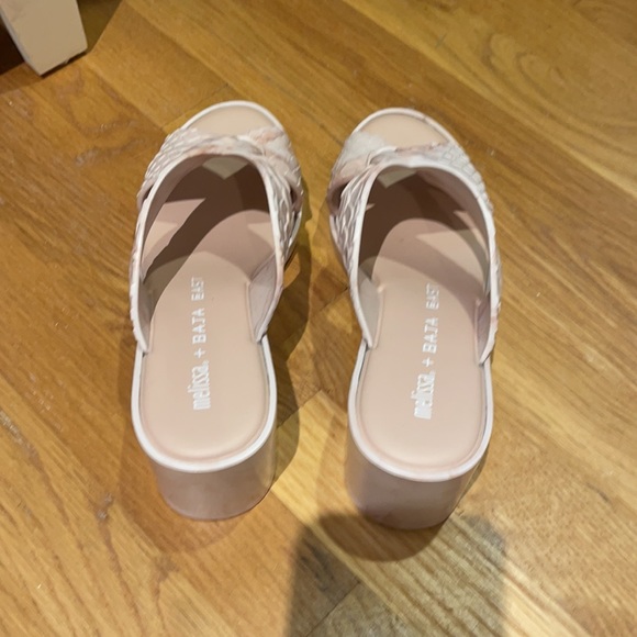 Melissa PVC embossed python block heel - Picture 2 of 8